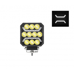 FAROL 10+2 LED COM 2 FAIXAS