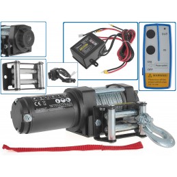 GUINCHO ELÉTRICO 12V 3500LB...