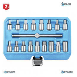 CHAVE DE BUJÕES 3/8" - 18 PÇS