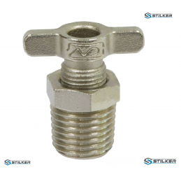VÁLVULA DE PURGA MACHO 1/4" M