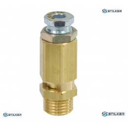 VÁLVULA  DE SEGURANÇA 1/2" M