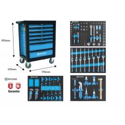 Carrinho 7 gavetas 147...