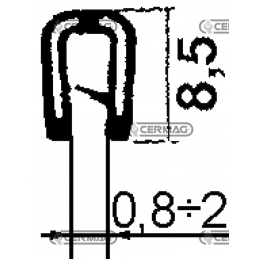 FORRO DE BORRACHA AO METRO...