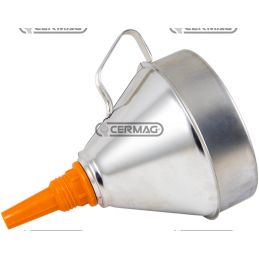FUNIL METALICO COM FILTRO