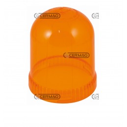 COPO de plástico  cor laranja