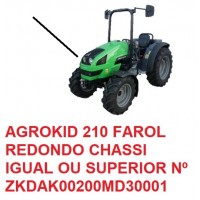 AGROKID 210 TIER 3 CHASSI IGUAL OU SUPERIOR Nº ZKDAK00200MD30001